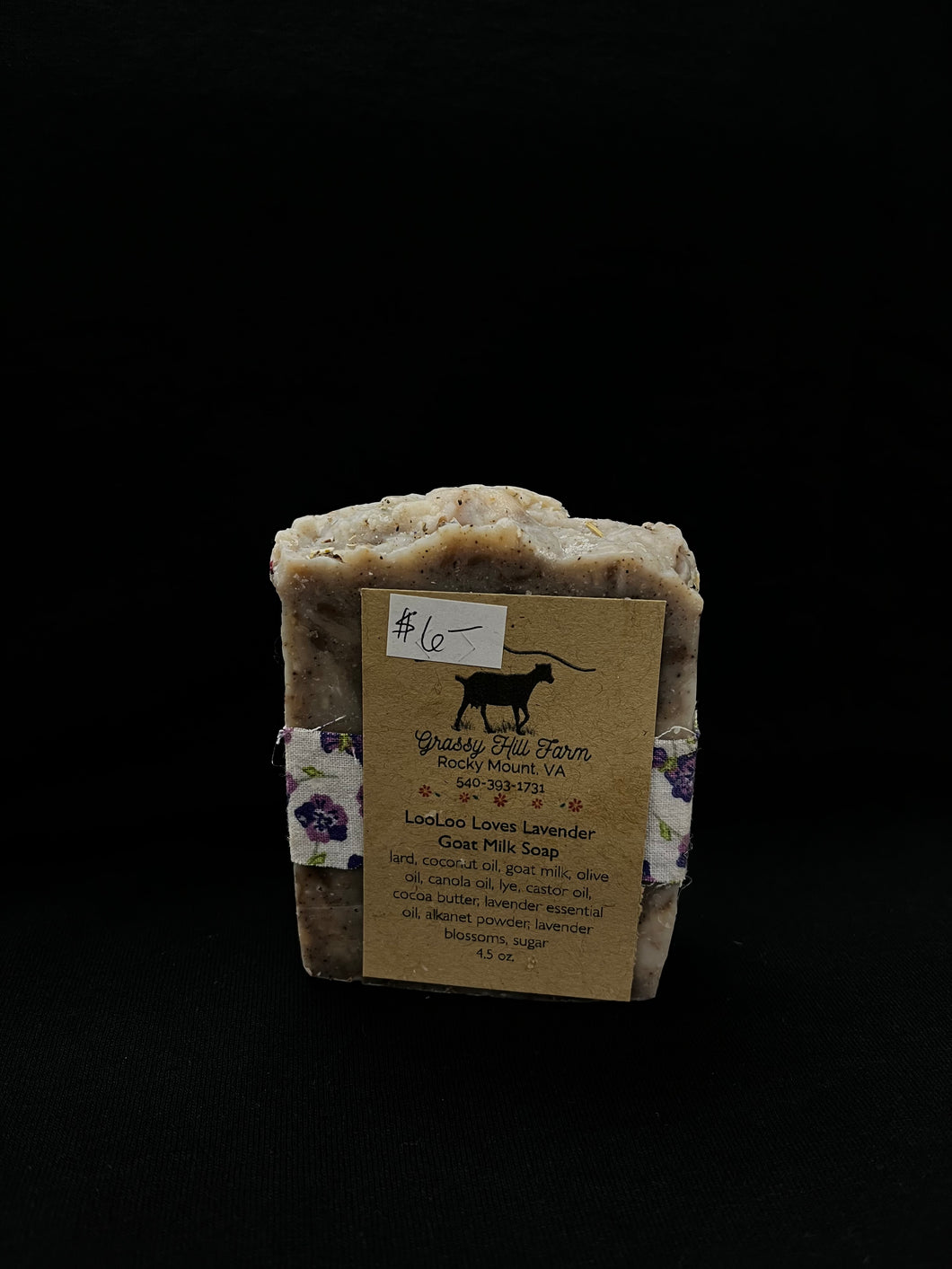 Loo Loo Love Lavender Goat Milk Soap