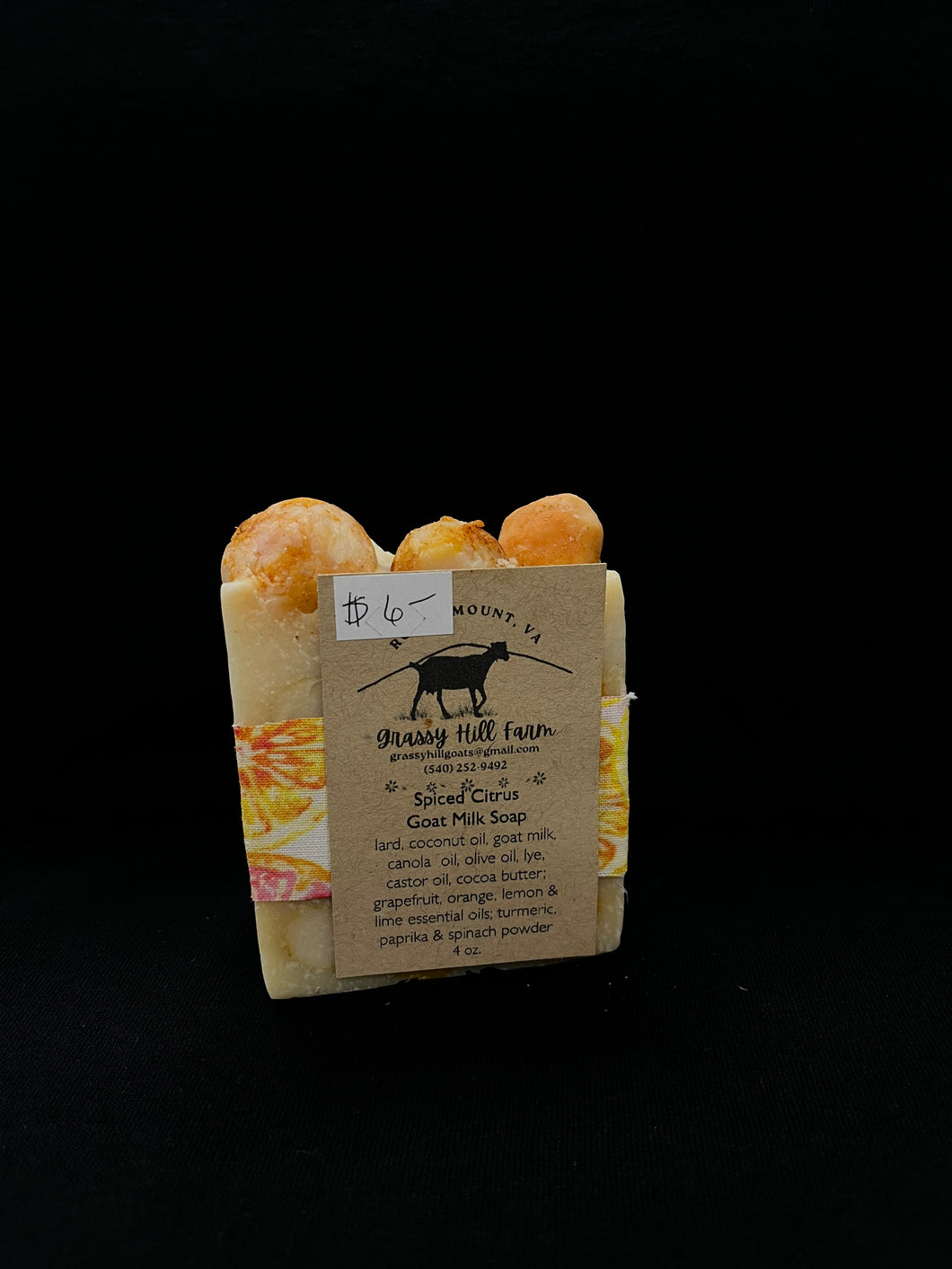 Spiced Citrus Goat Milk Soap