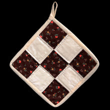 Load image into Gallery viewer, 9 Patch Quilt Square Pot Holder
