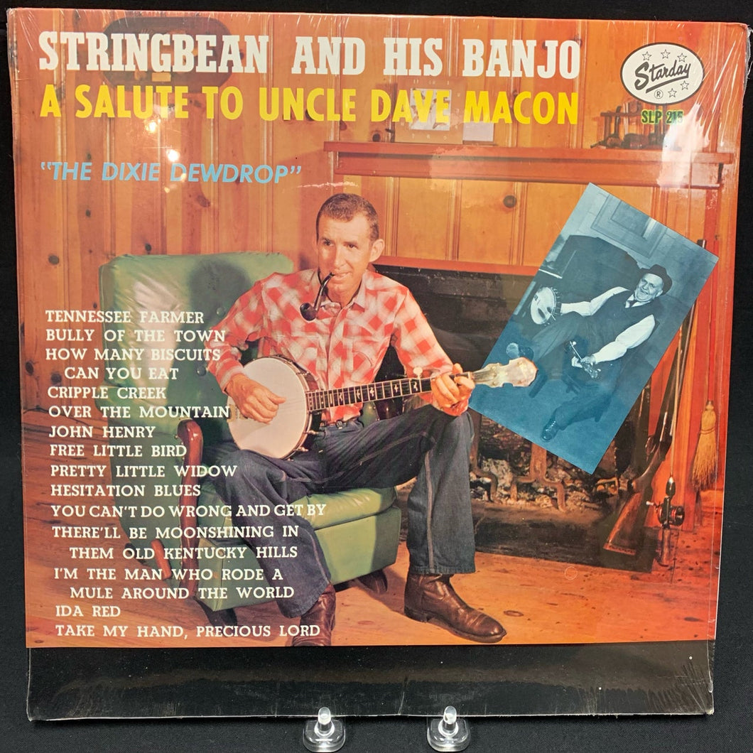 A Salute to Uncle Dave Macon LP - Stringbean and his banjo